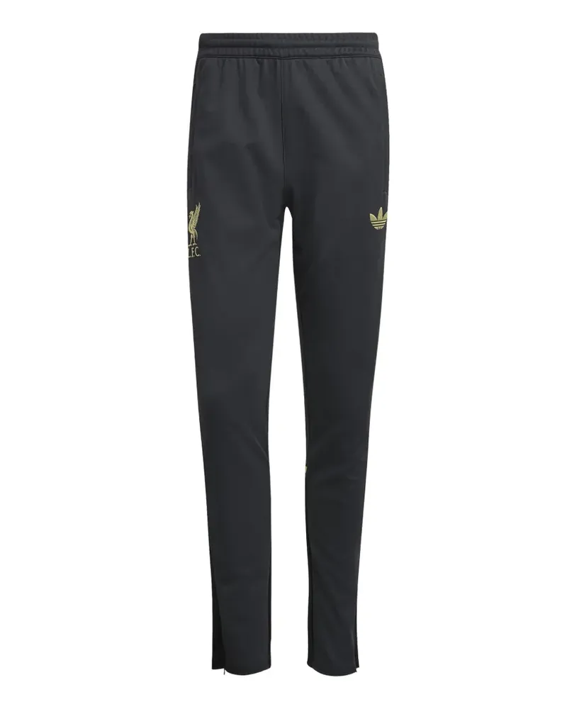 adidas Liverpool FC logo track pants - Grau Grau