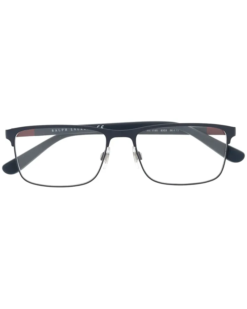 Ralph Lauren Brille mit eckigem Gestell - Blau Blau