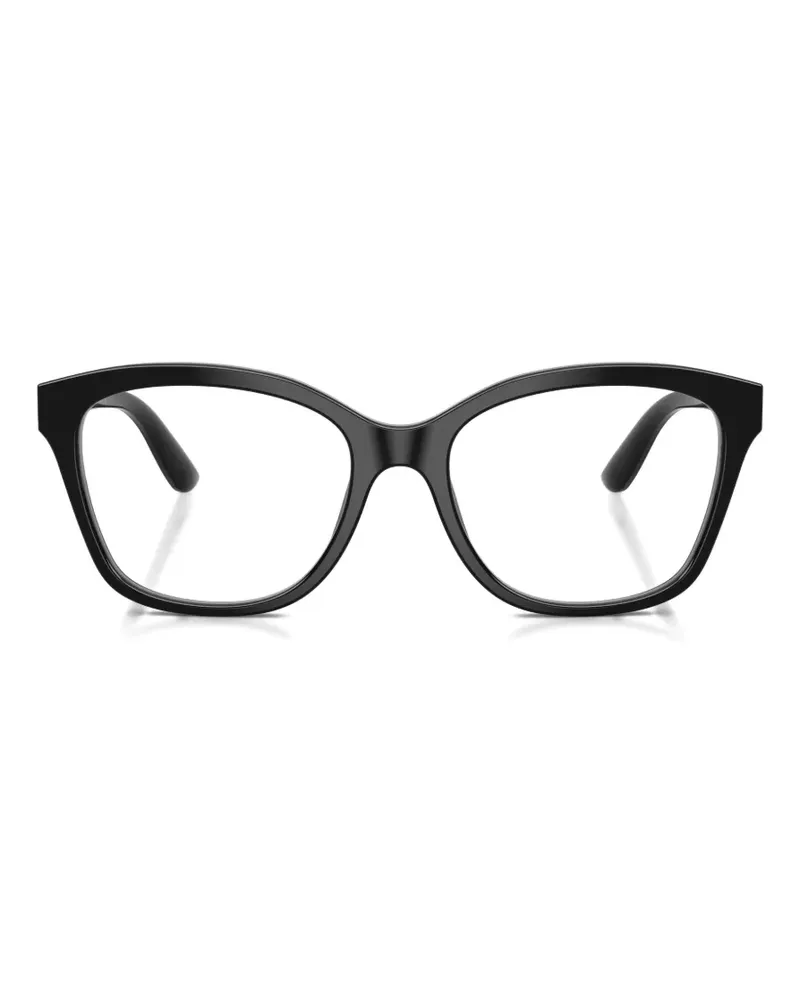 Dolce & Gabbana Cat-Eye-Brille - Schwarz Schwarz