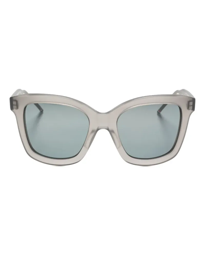 Thom Browne Sonnenbrille im Butterfly-Design - Grau Grau