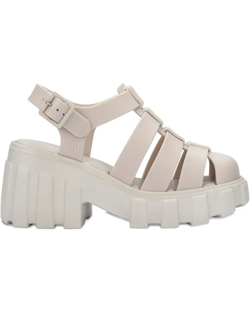 Melissa Chunky Megan Plateau-Sandalen 50mm - Nude Nude