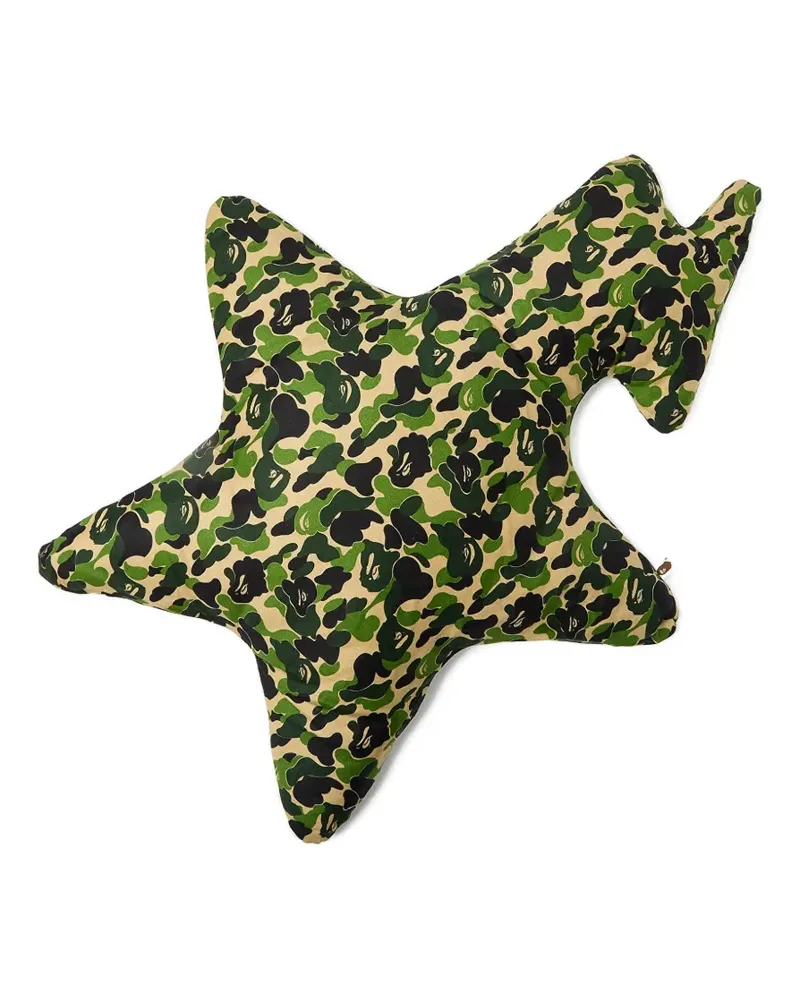 BAPE star-shape cushion - Grün Grün