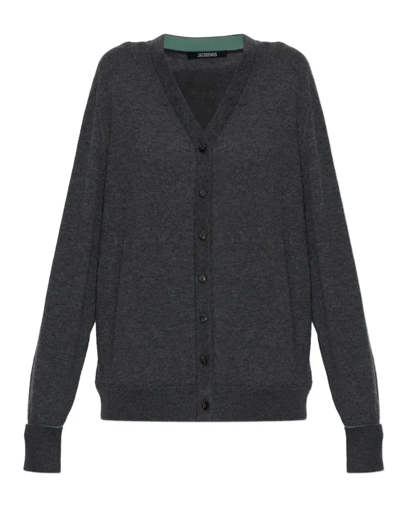 Jacquemus The Pablo Cardigan - Grau Grau