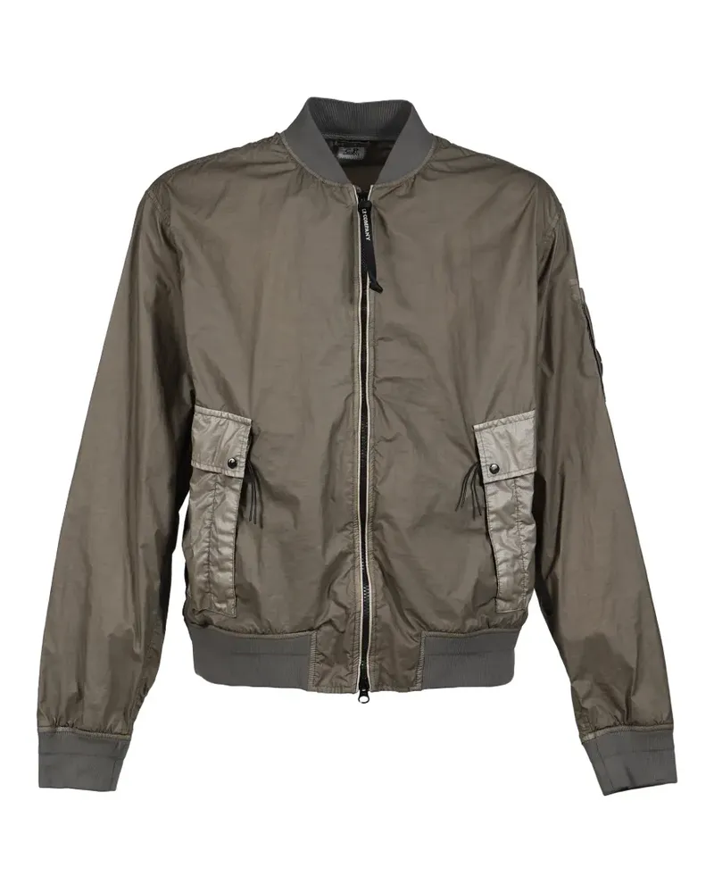 C.P. Company BI-TM mixed Lens bomber jacket - Grau Grau