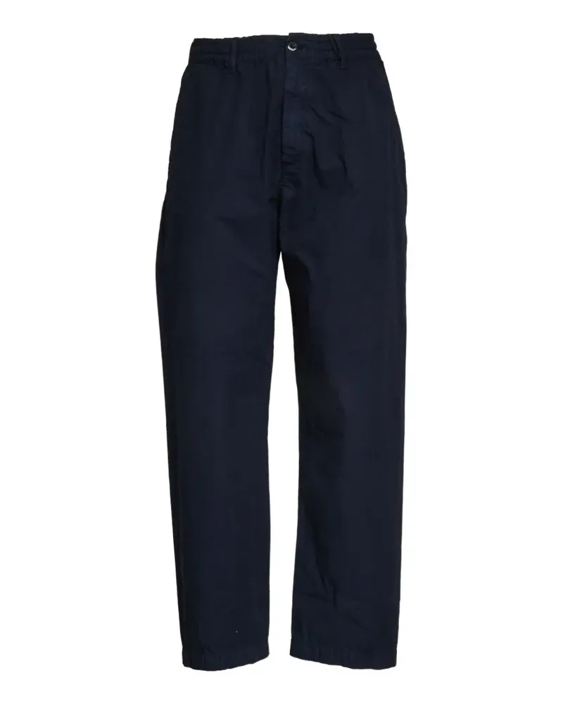 C.P. Company button zip trousers - Blau Blau