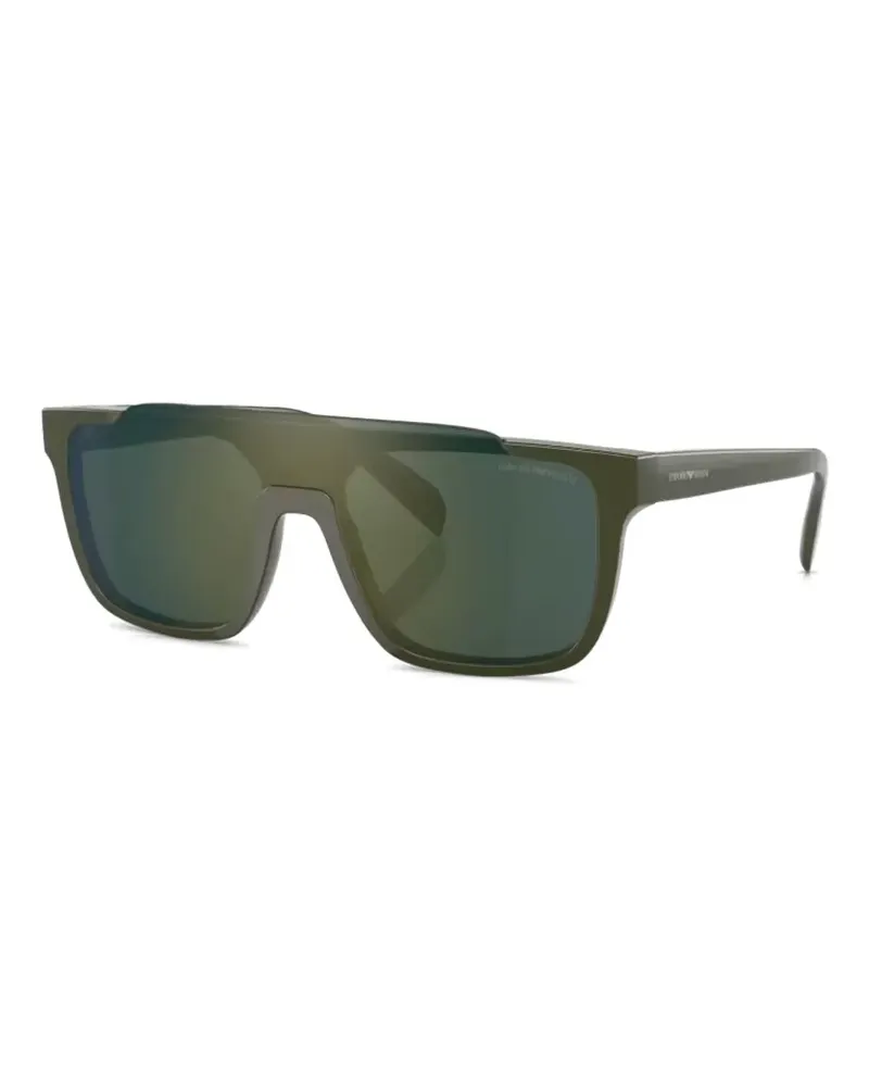 Emporio Armani Mask Sonnenbrille - Grün Grün