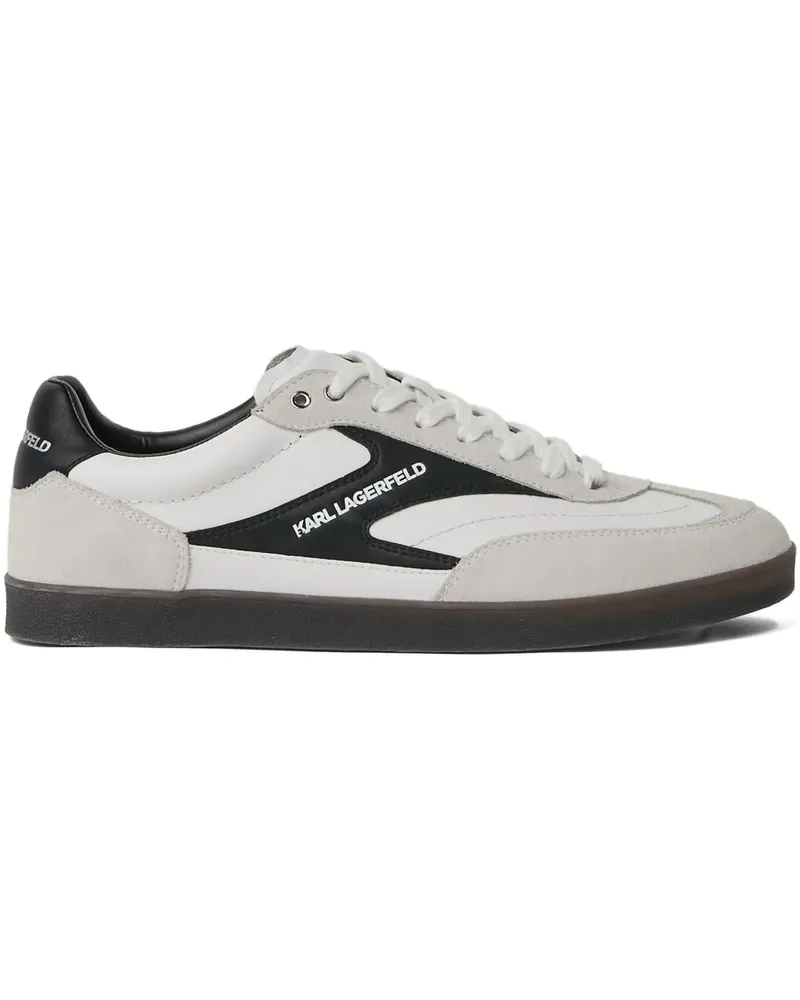 Karl Lagerfeld Sneakers mit Logo-Print - Weiß Weiß