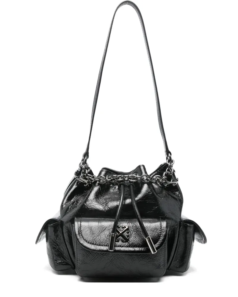 OFF-WHITE drawstring shoulder bag - Schwarz Schwarz