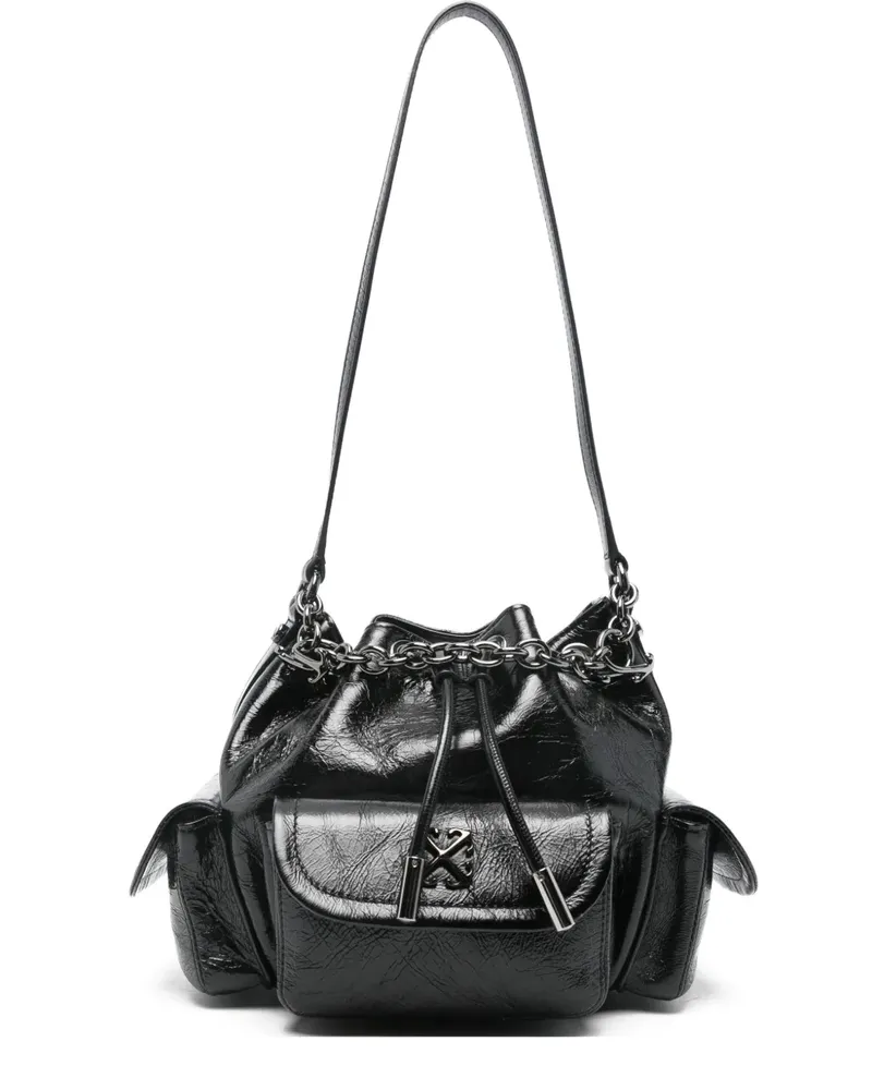 OFF-WHITE drawstring shoulder bag - Schwarz Schwarz