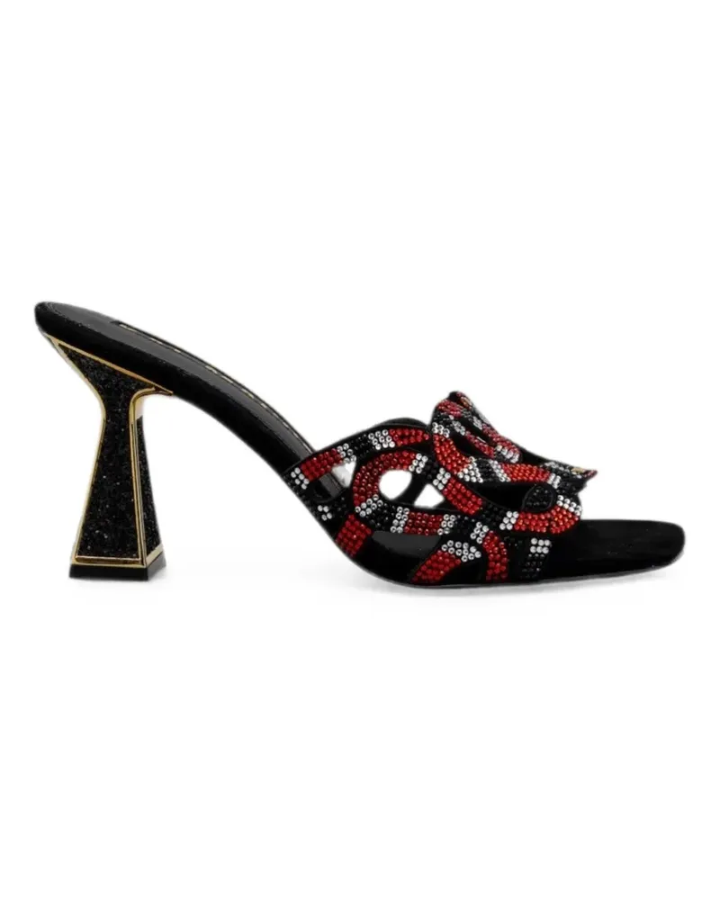 Kat Maconie Vivian Sandalen mit Kristallen - Schwarz Schwarz