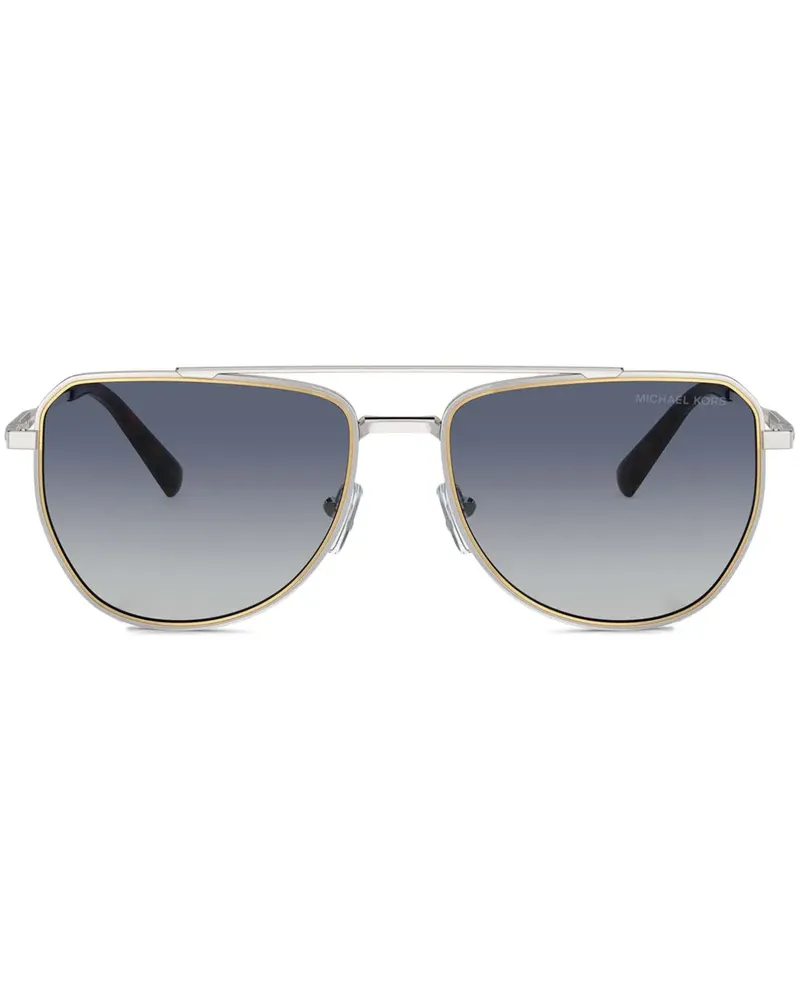 Michael Kors Whistler Sonnenbrille - Silber Silber