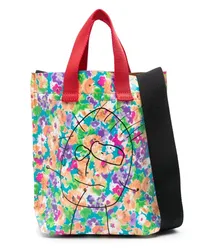 PLAN C Handtasche mit Logo-Print Violett