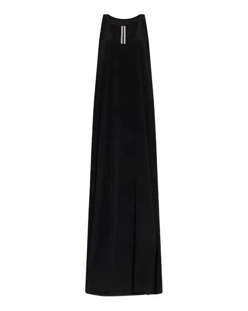 Rick Owens draped sleeveless maxi dress - Schwarz Schwarz