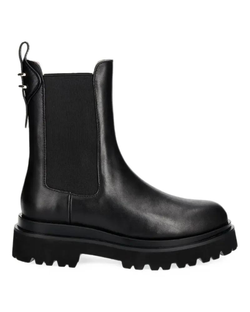 Coccinelle Mavery Chelsea-Boots mit dicker Sohle - Schwarz Schwarz