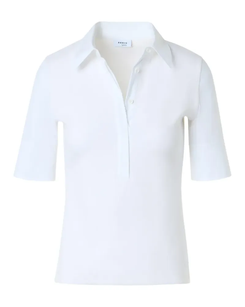 Akris short-sleeve polo shirt - Weiß Weiß
