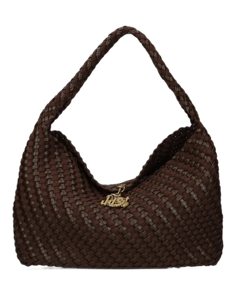Just Cavalli Gewebter Shopper - Braun Braun