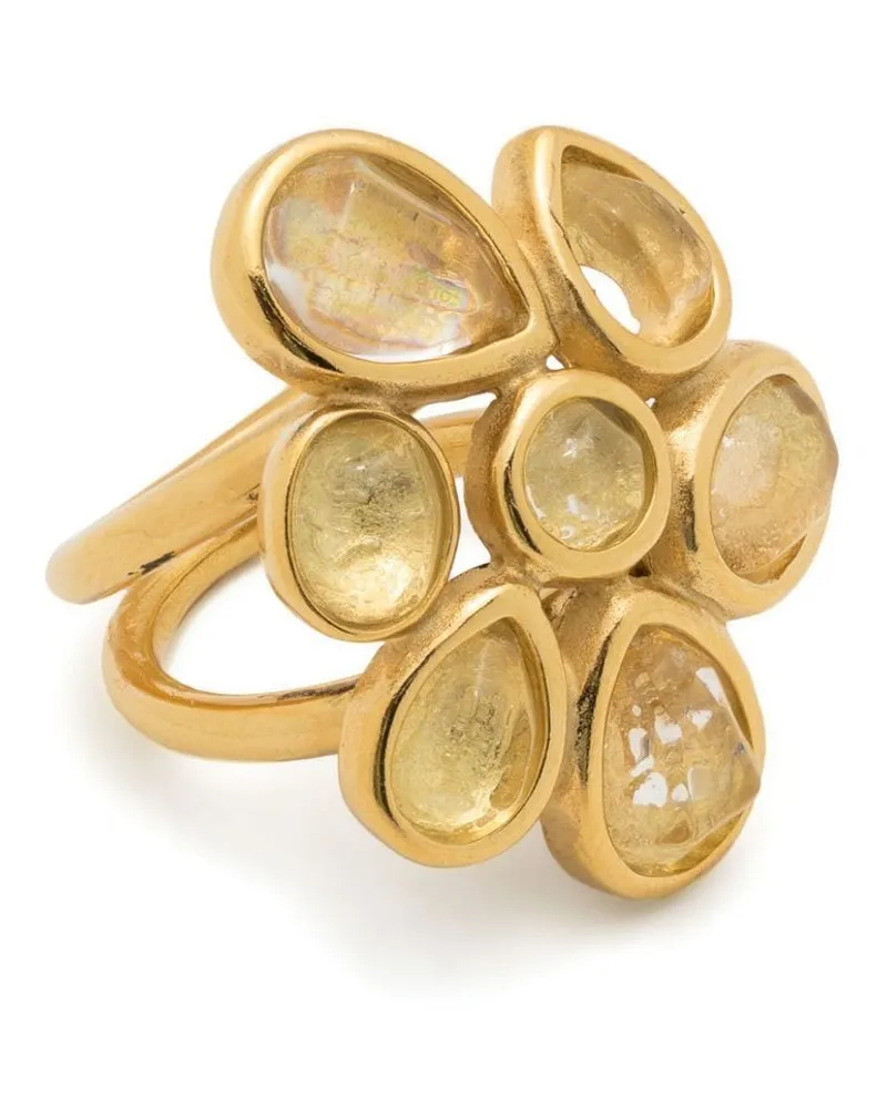 Goossens Paris Ring mit Mini Cabochons - Gold Gold