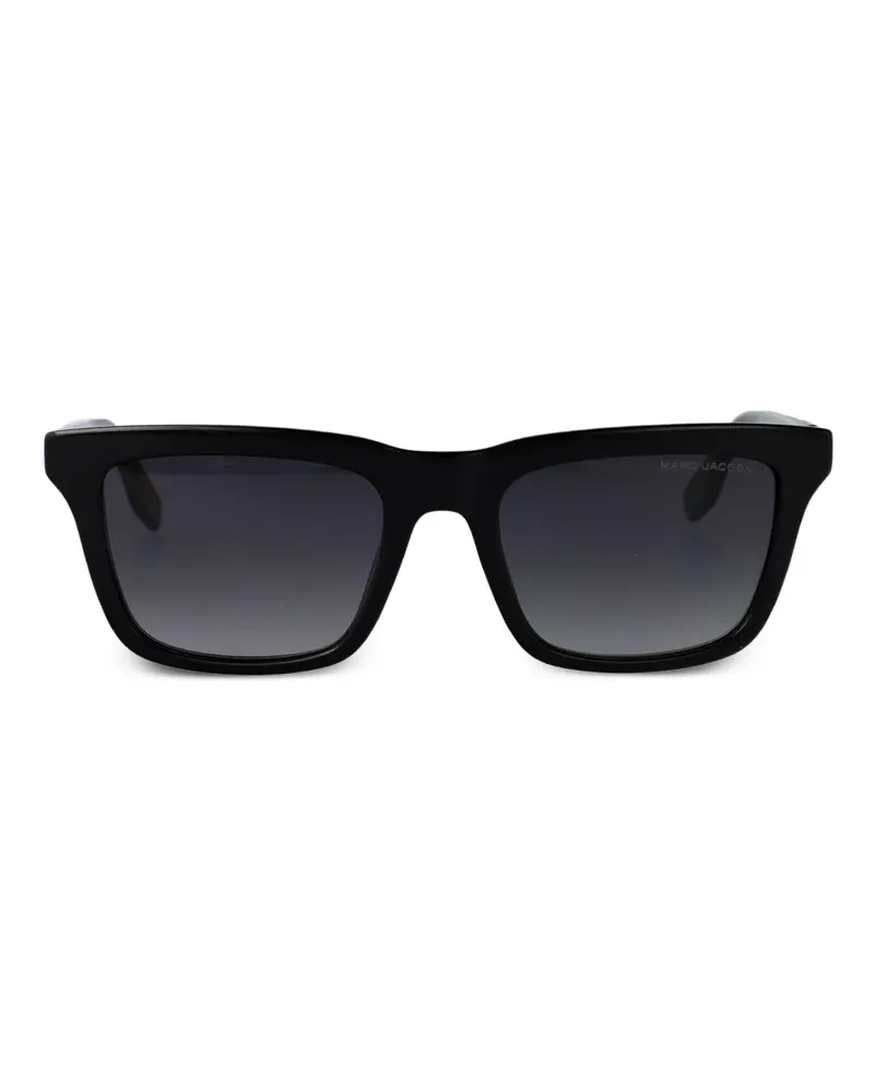 Marc Jacobs Sonnenbrille mit eckigem Gestell - Schwarz Schwarz