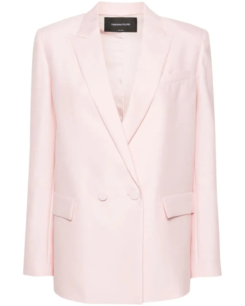 Fabiana Filippi Doppelreihiger Blazer - Rosa Rosa