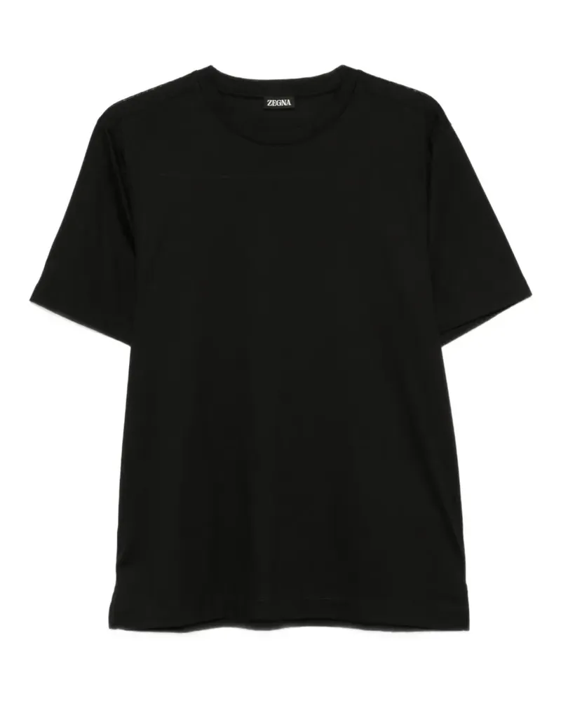 Ermenegildo Zegna round-neck T-shirt - Schwarz Schwarz