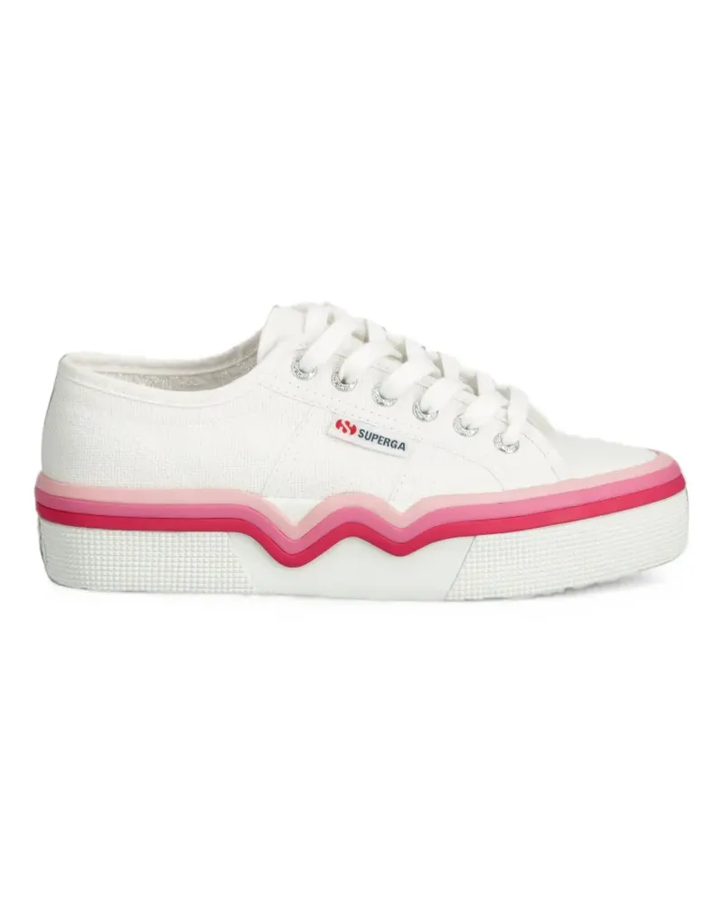 Superga 2740 platform low-top sneakers - Weiß Weiß