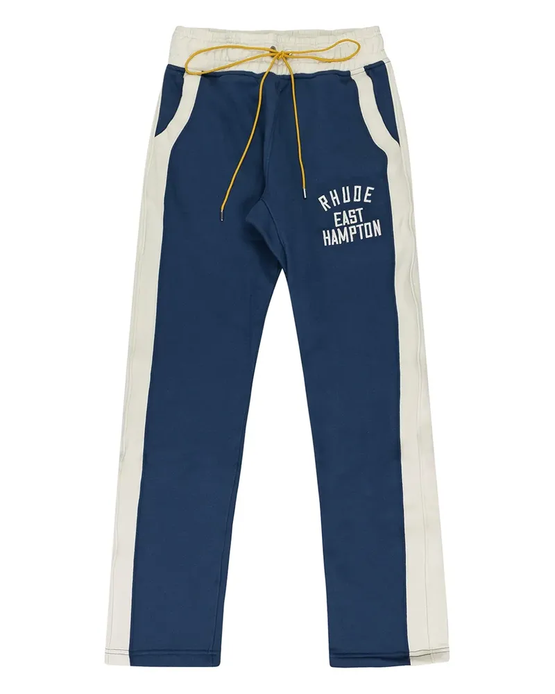 RHUDE Jogginghose mit Streifen - Blau Blau