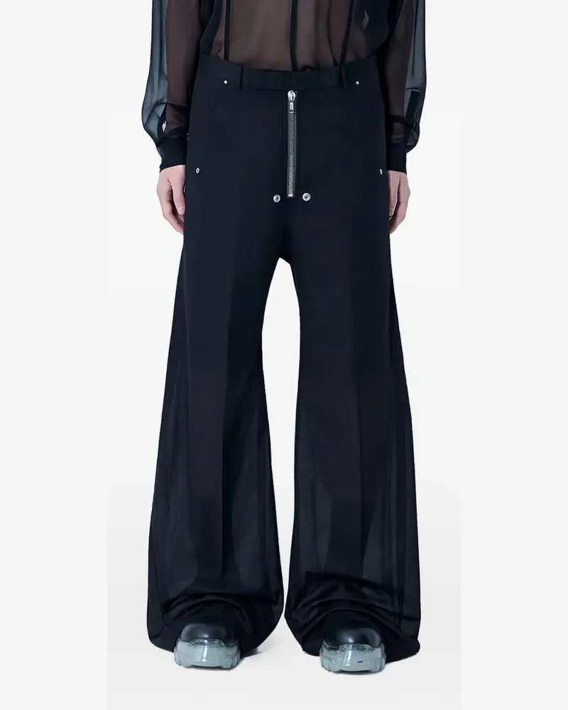 Rick Owens zip-fastening trousers - Schwarz Schwarz