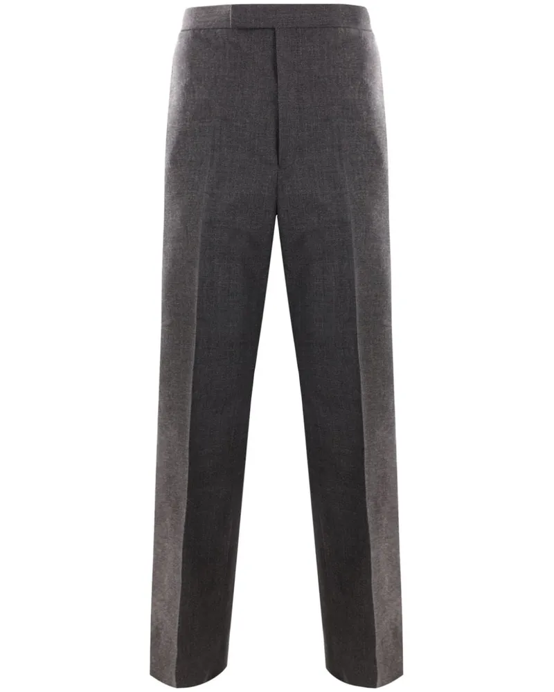 Thom Browne Klassische Slim-Fit-Hose - Grau Grau