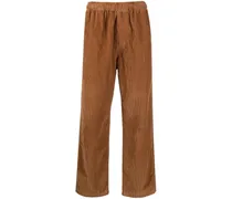 Straight-Leg-Hose aus Cord - Braun
