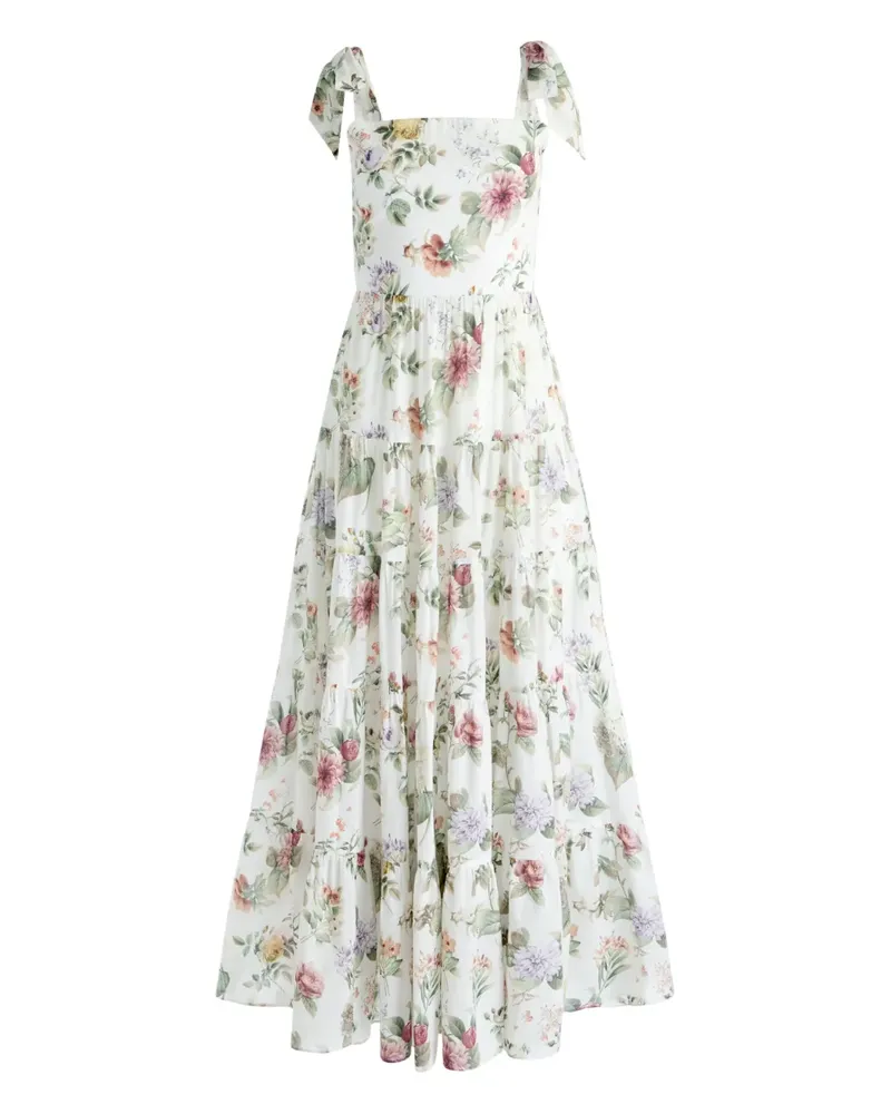 Alice + Olivia Monnie Kleid - Weiß Weiß