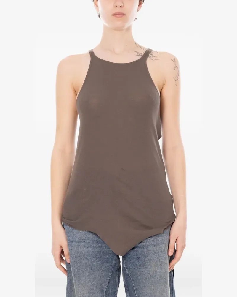 DRKSHDW by Rick Owens Tanktop mit Racerback - Braun Braun