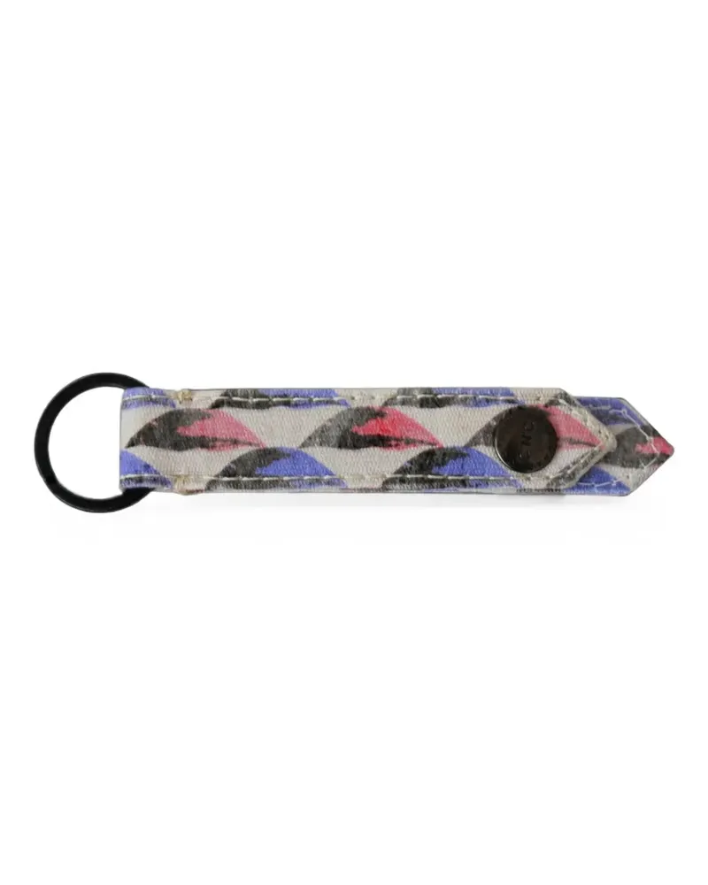 CoSTUME NATIONAL abstract-pattern keychain - Nude Nude