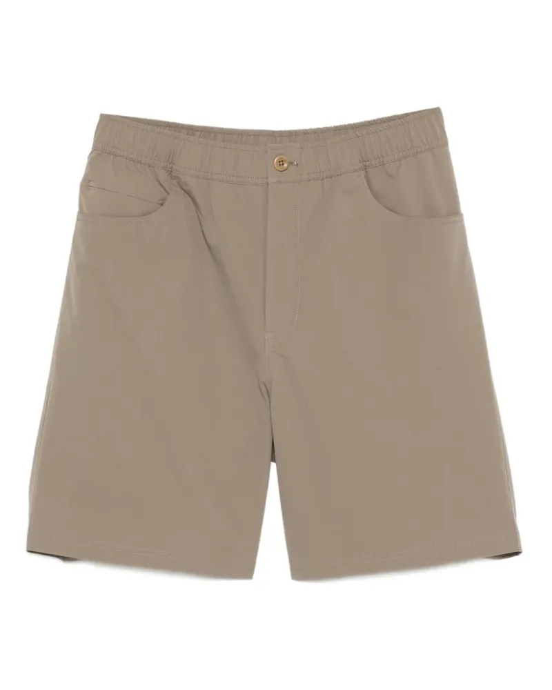 Norse Projects elasticated-waistband shorts - Braun Braun
