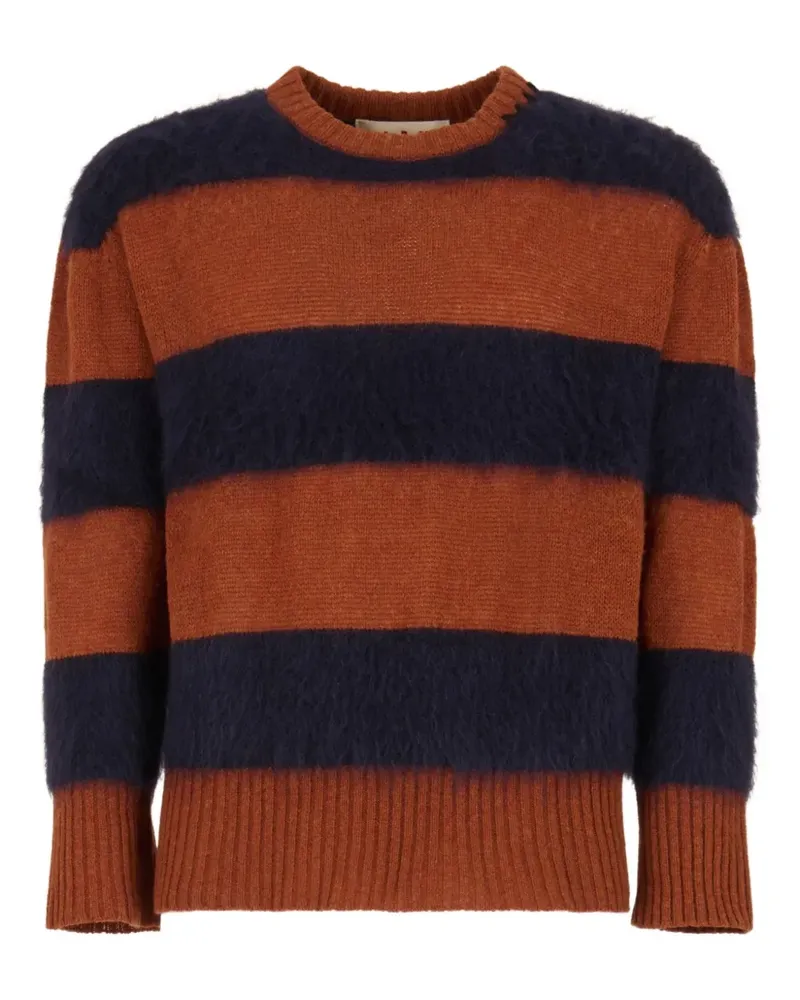 Marni Schmales Sweatshirt - Blau Blau