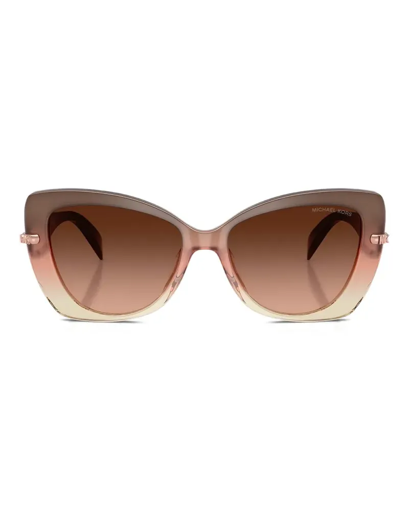 Michael Kors Atlanta Cat-Eye-Sonnenbrille - Grau Grau