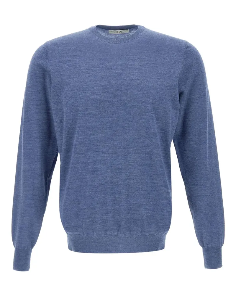 Filippo de Laurentiis Pullover mit rundem Ausschnitt - Blau Blau