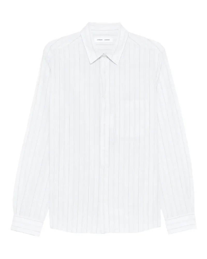 Samsøe & Samsøe Saryan J striped shirt - Blau Blau