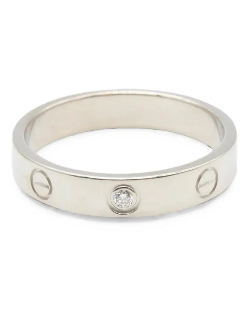 Cartier 2010s Love diamond ring - Silber Silber