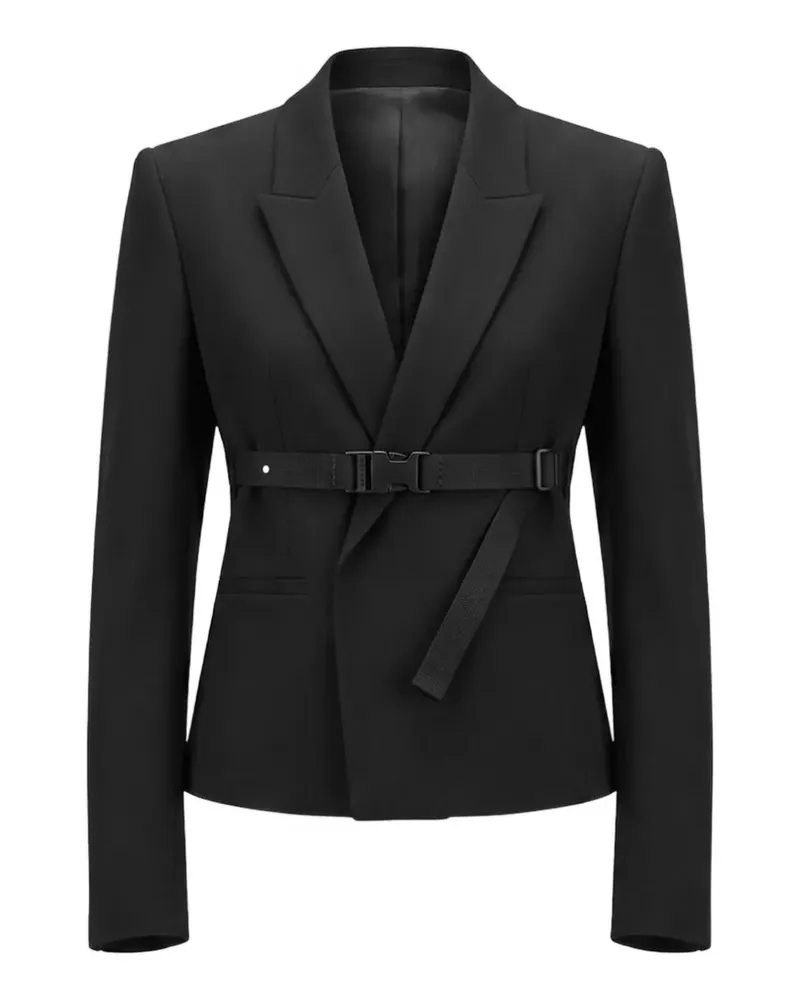 Rick Owens Alice buckled-strap jacket - Schwarz Schwarz