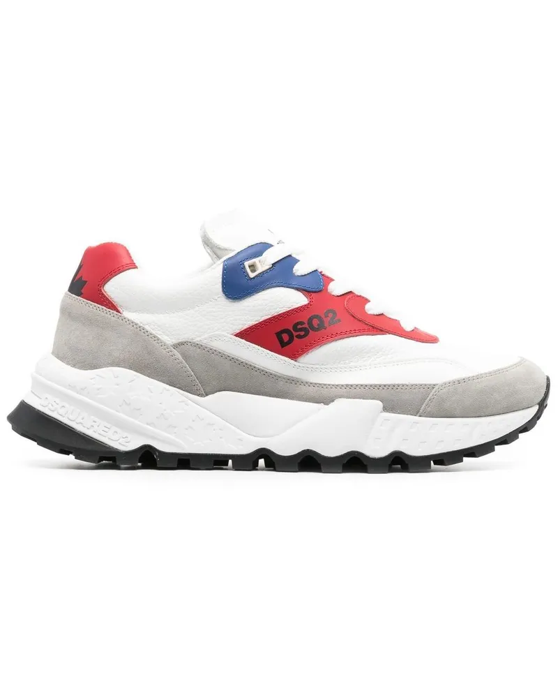Dsquared2 Sneakers mit dicker Sohle - Weiß Weiß