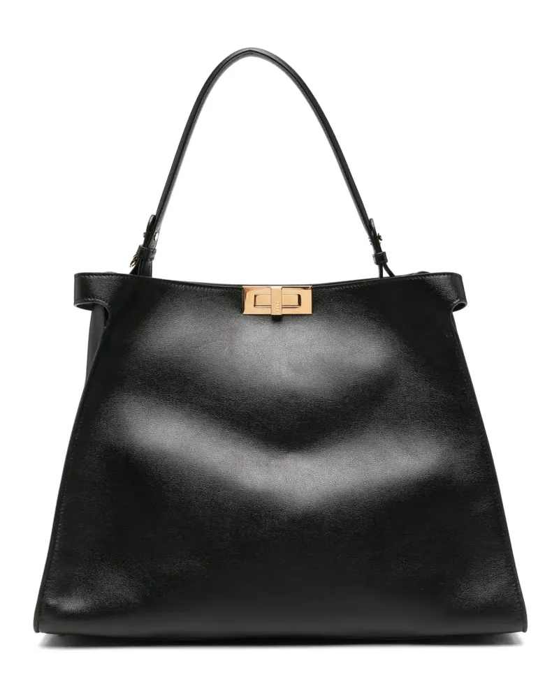 Fendi Große  Way Tote Bag - Schwarz Schwarz