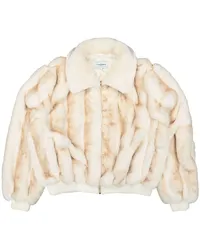 Casablanca Paris Jacke aus Faux Fur Nude