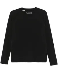 Y-3 W Run Knit Sweatshirt Schwarz