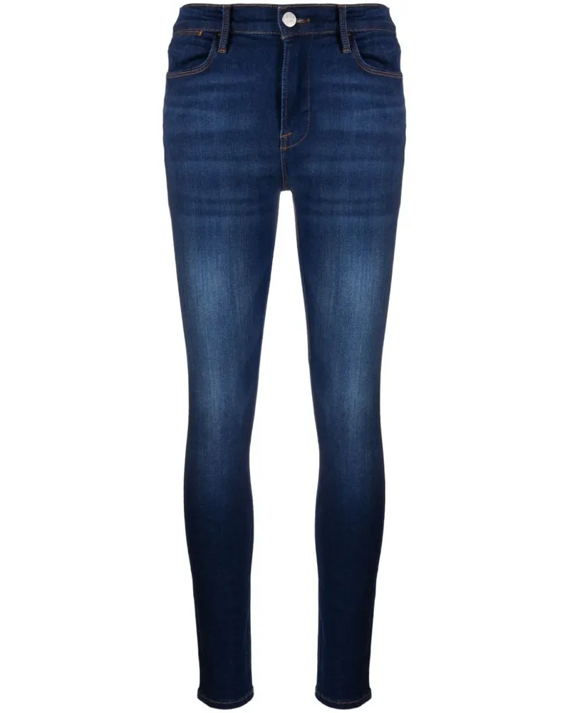 Frame Denim Le High Skinny-Jeans Blau