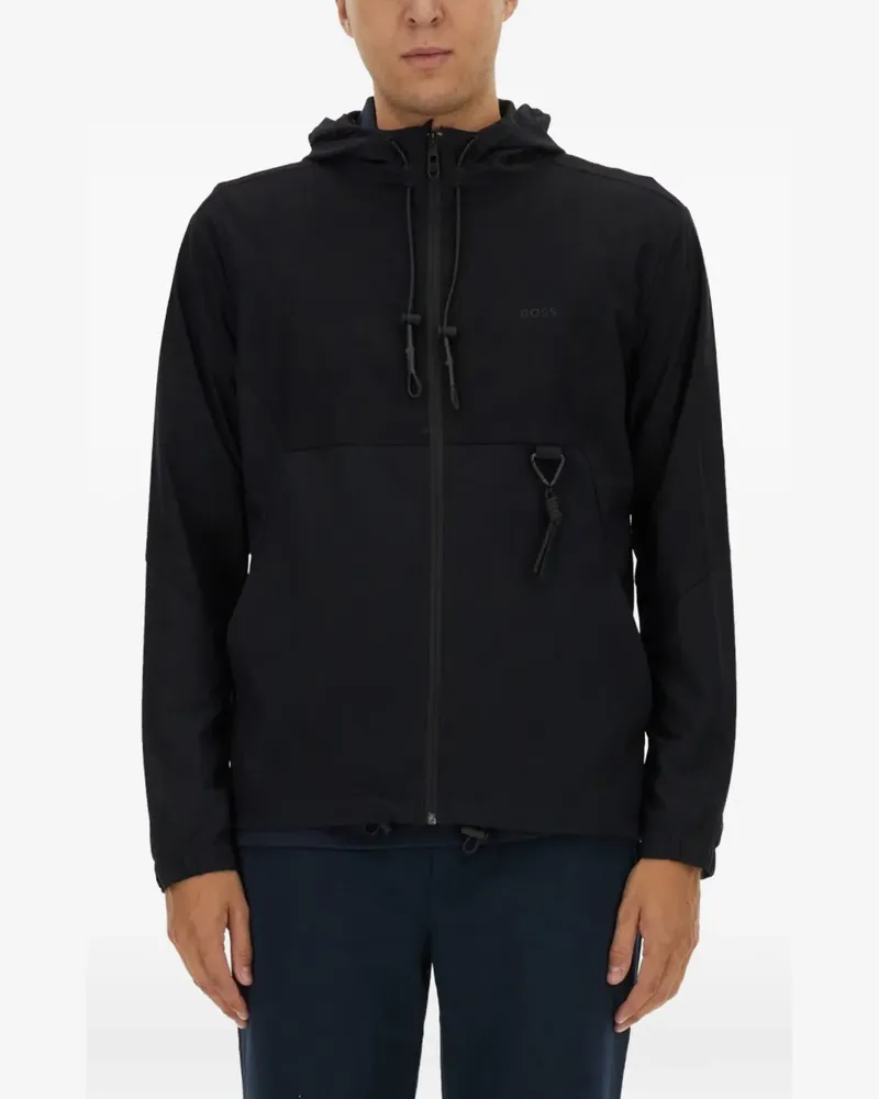 HUGO BOSS zip-up hoodie - Schwarz Schwarz