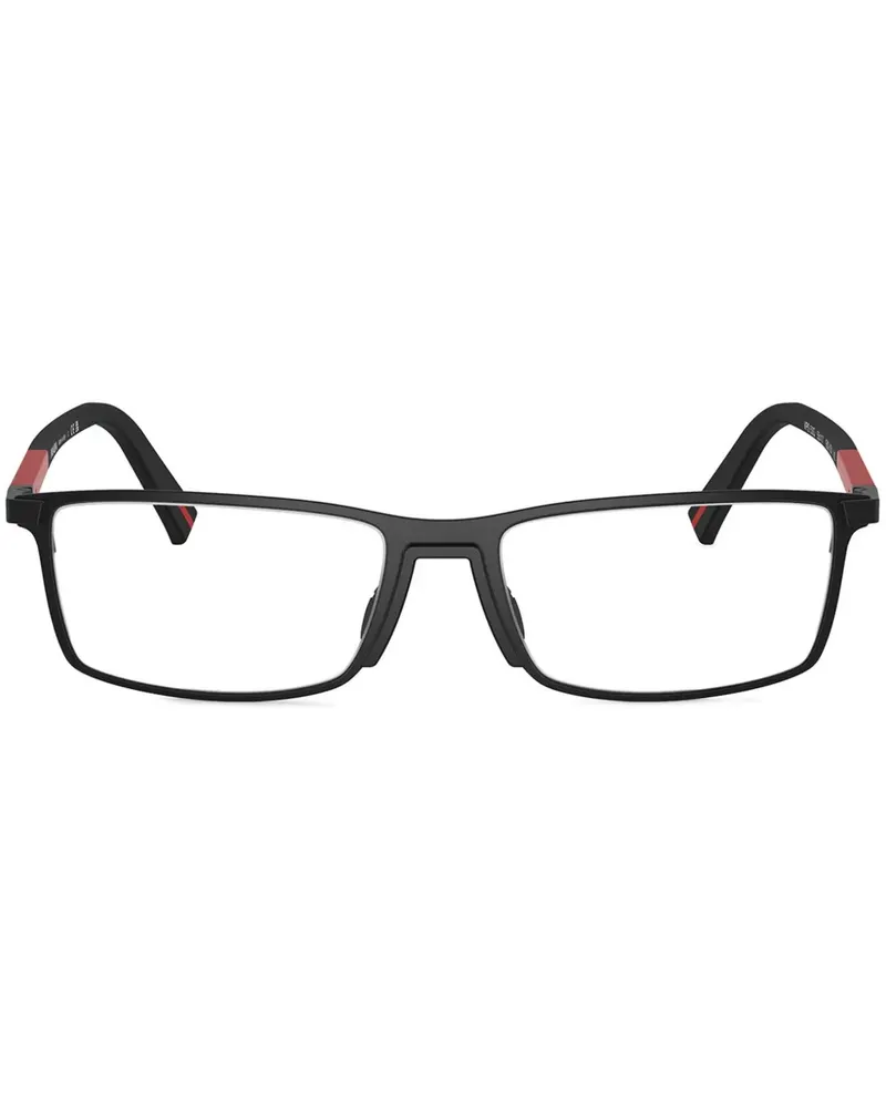 Prada PS 53QV Brille mit eckigem Gestell - Schwarz Schwarz