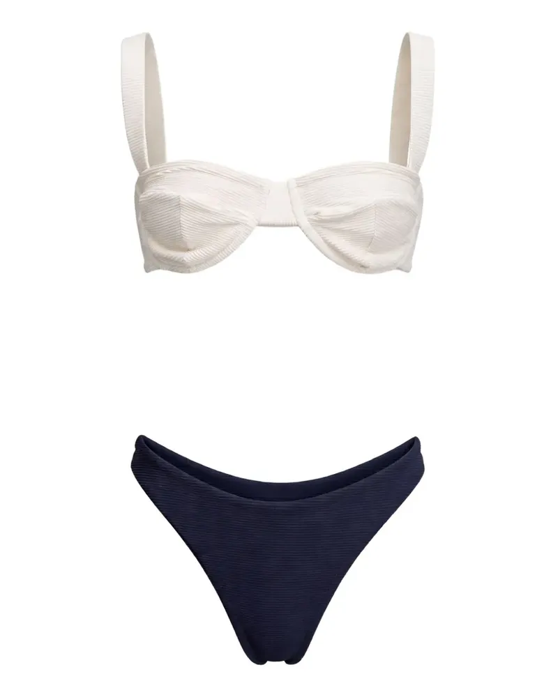 Osklen ribbed bikini - Nude Nude