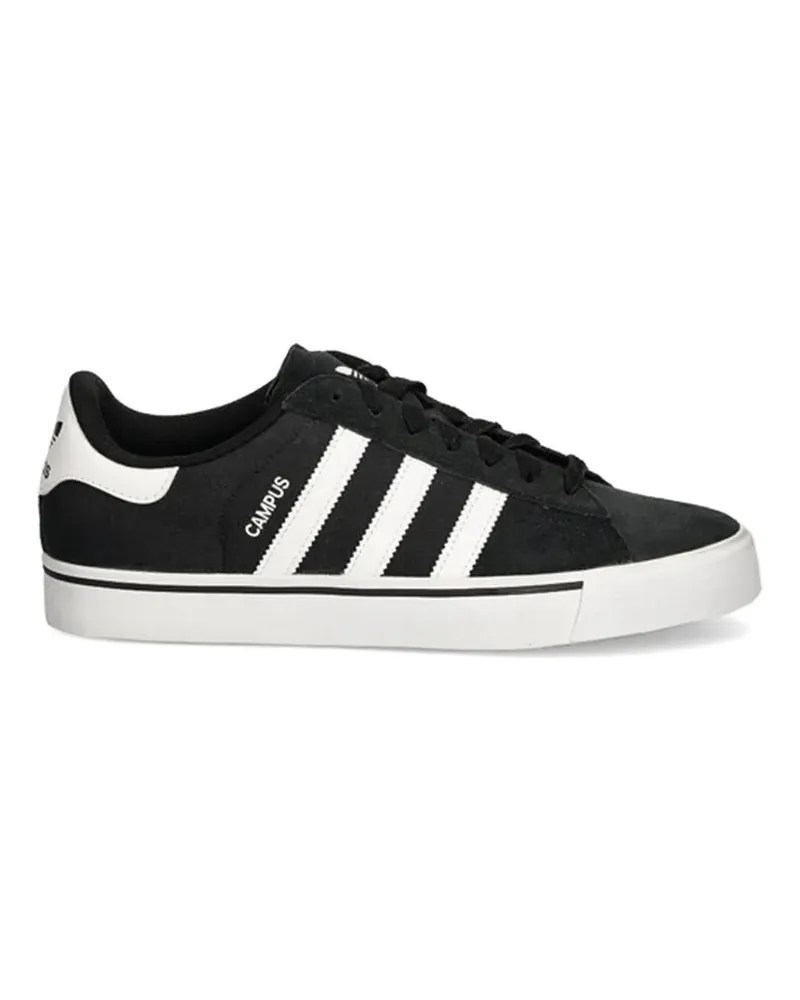 adidas Campus Vulc Sneakers mit Streifen - Schwarz Schwarz
