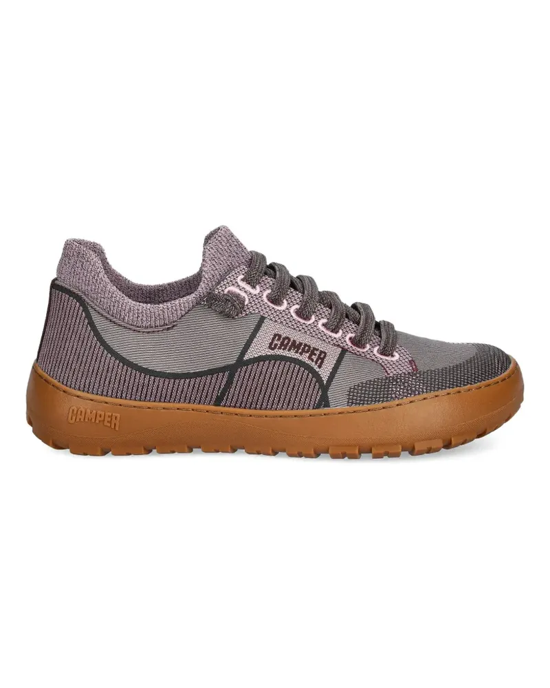 Camper Peu Serra lace-up panelled sneakers - Grau Grau