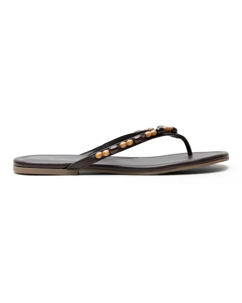 STAUD Freja flat sandals - Braun Braun
